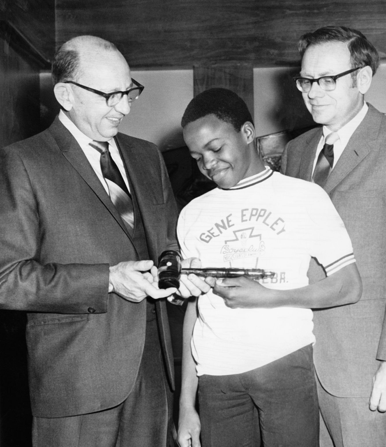 Buffett, vice president of Boys Club-1969